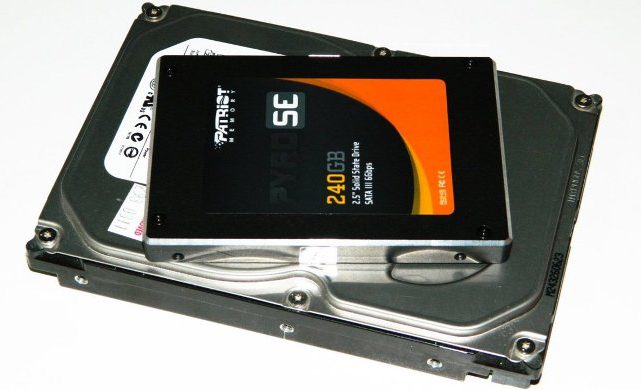 Жесткие диски HDD и SSD